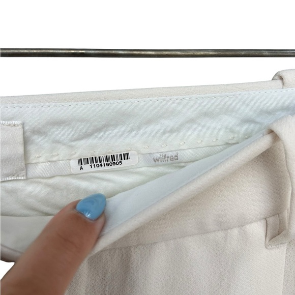 Aritzia Wilfred Clover Carrot Pant - Size 6 - White Birch - Picture 12 of 12